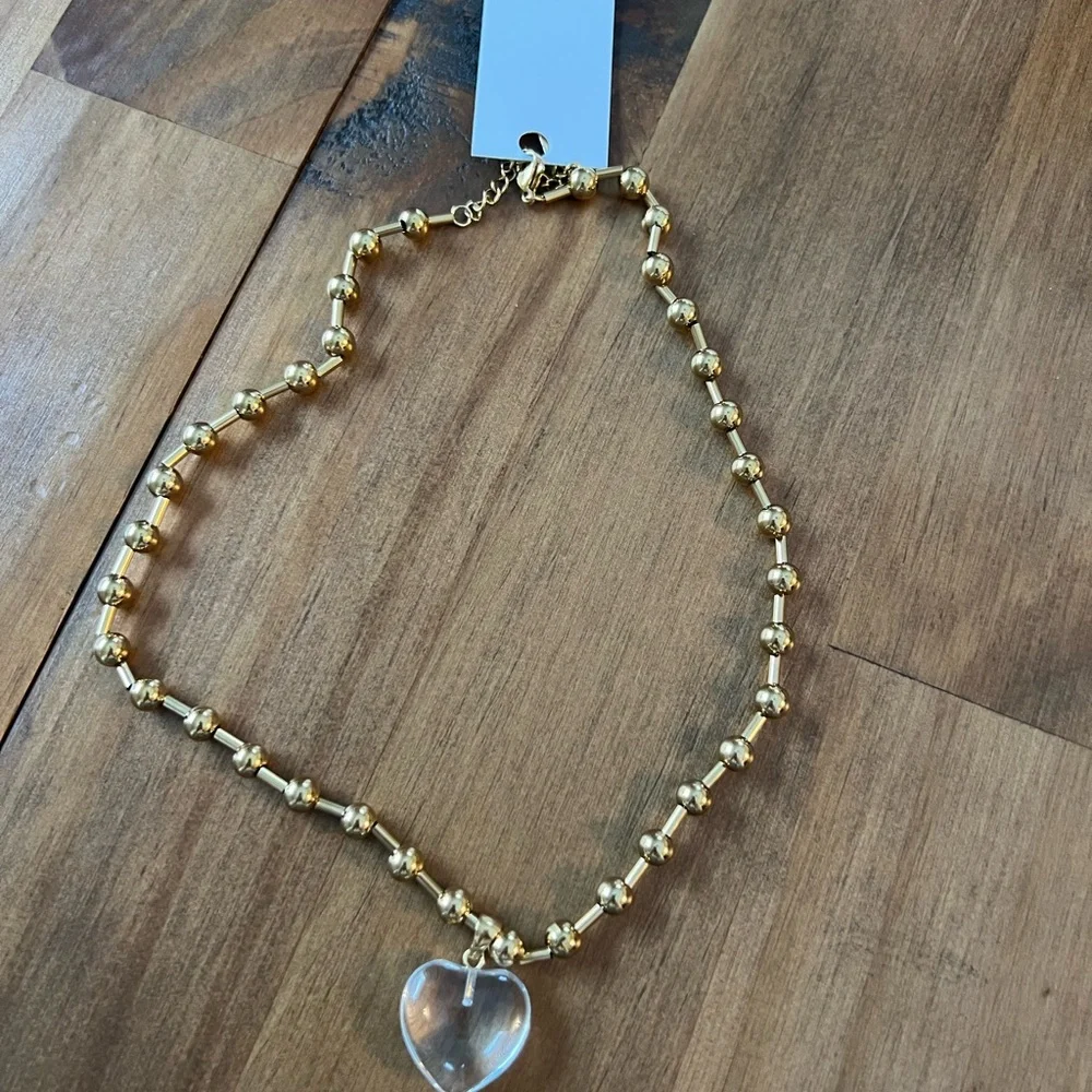 Peter + June Heart Necklace Gold - Picture 3 of 4